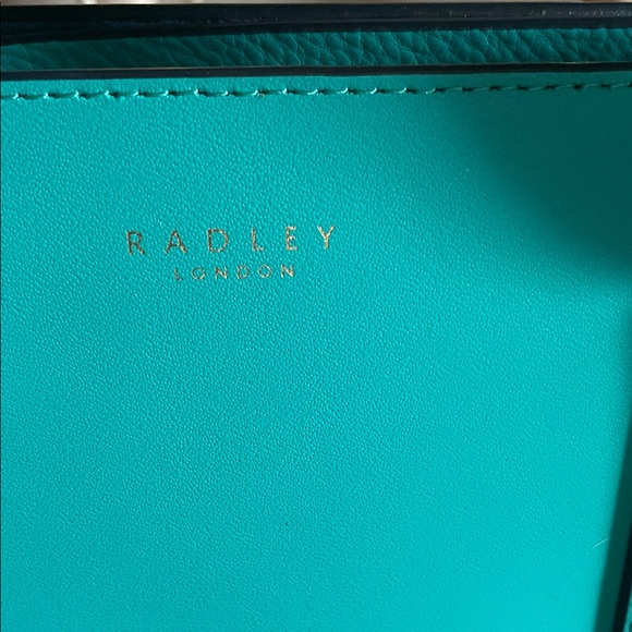 RADLEY LONDON Vibrant Aqua Satchel ♥️♥️BRAND NEW♥️♥️ - Picture 2 of 11